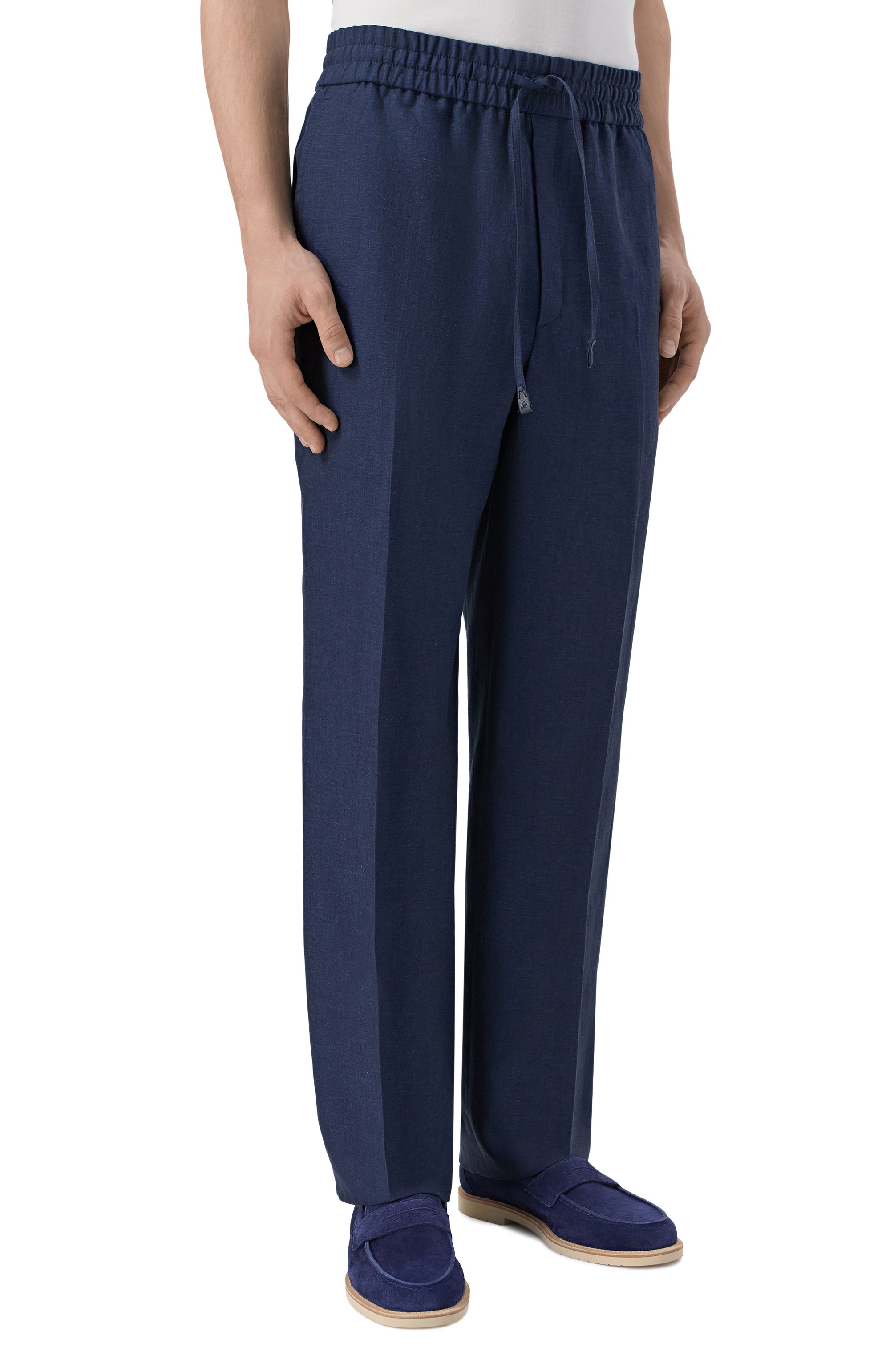 Льняные брюки BRIONI, арт. RP2Z0L/PB114, фото 3