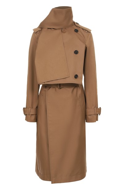 Женский хлопковый тренч BURBERRY, арт. 8106350