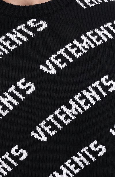 Свитер из хлопка и кашемира VETEMENTS, арт. UAH21KN047 1050/M, фото 5