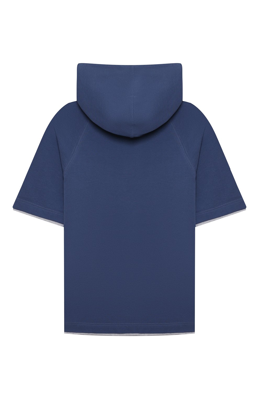 Худи с короткими рукавами BRUNELLO CUCINELLI, арт. B0T63E153C, фото 2