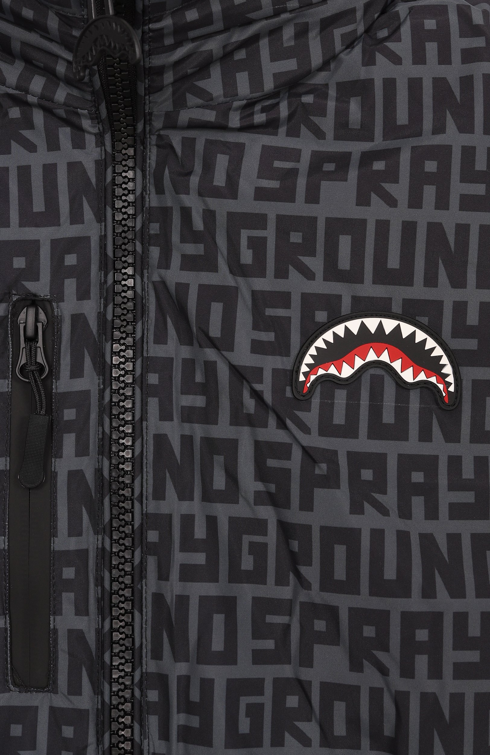 Двусторонний жилет SPRAYGROUND, арт. SPY1467/SHARK CENTRAL INFINITY D0UBLE D0WN VEST, фото 3