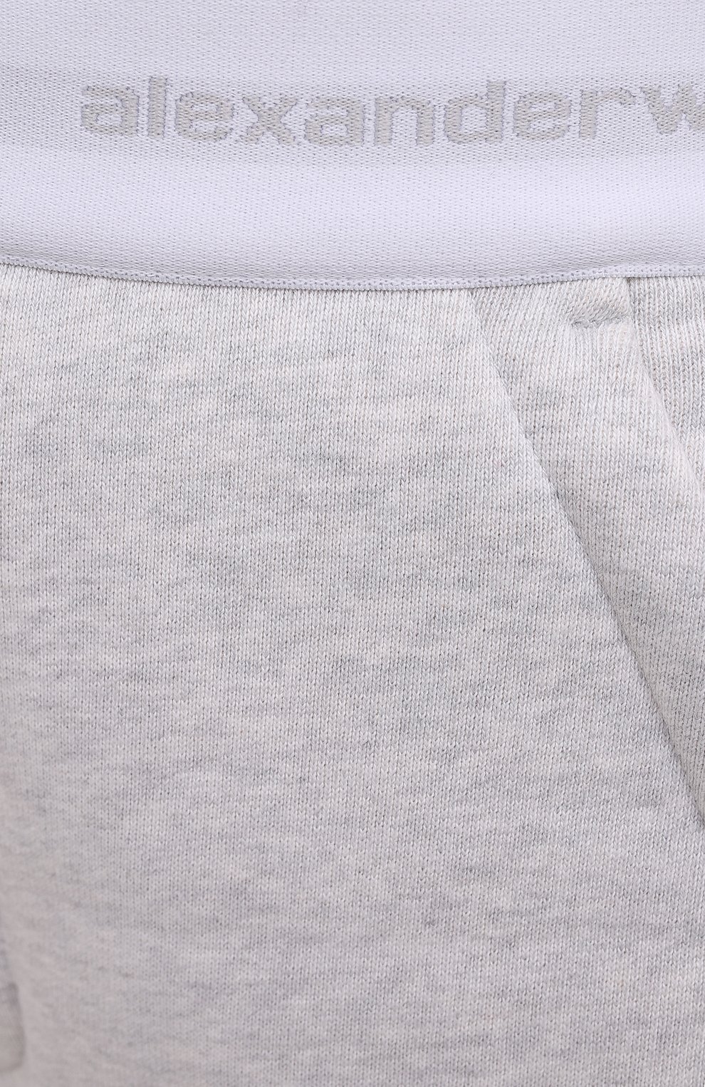 Хлопковые брюки ALEXANDERWANG.T серого цвета по цене 45150 руб., арт. 4CC3214102, фото 5 Хлопковые брюки ALEXANDERWANG.T, арт. 4CC3214102, фото 5