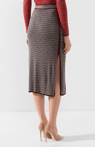 Юбка из смеси вискозы и шерсти M MISSONI разноцветного цвета по цене 45100 руб., арт. 2DH00051/2K001Q, фото 4 Юбка из смеси вискозы и шерсти M MISSONI, арт. 2DH00051/2K001Q, фото 4