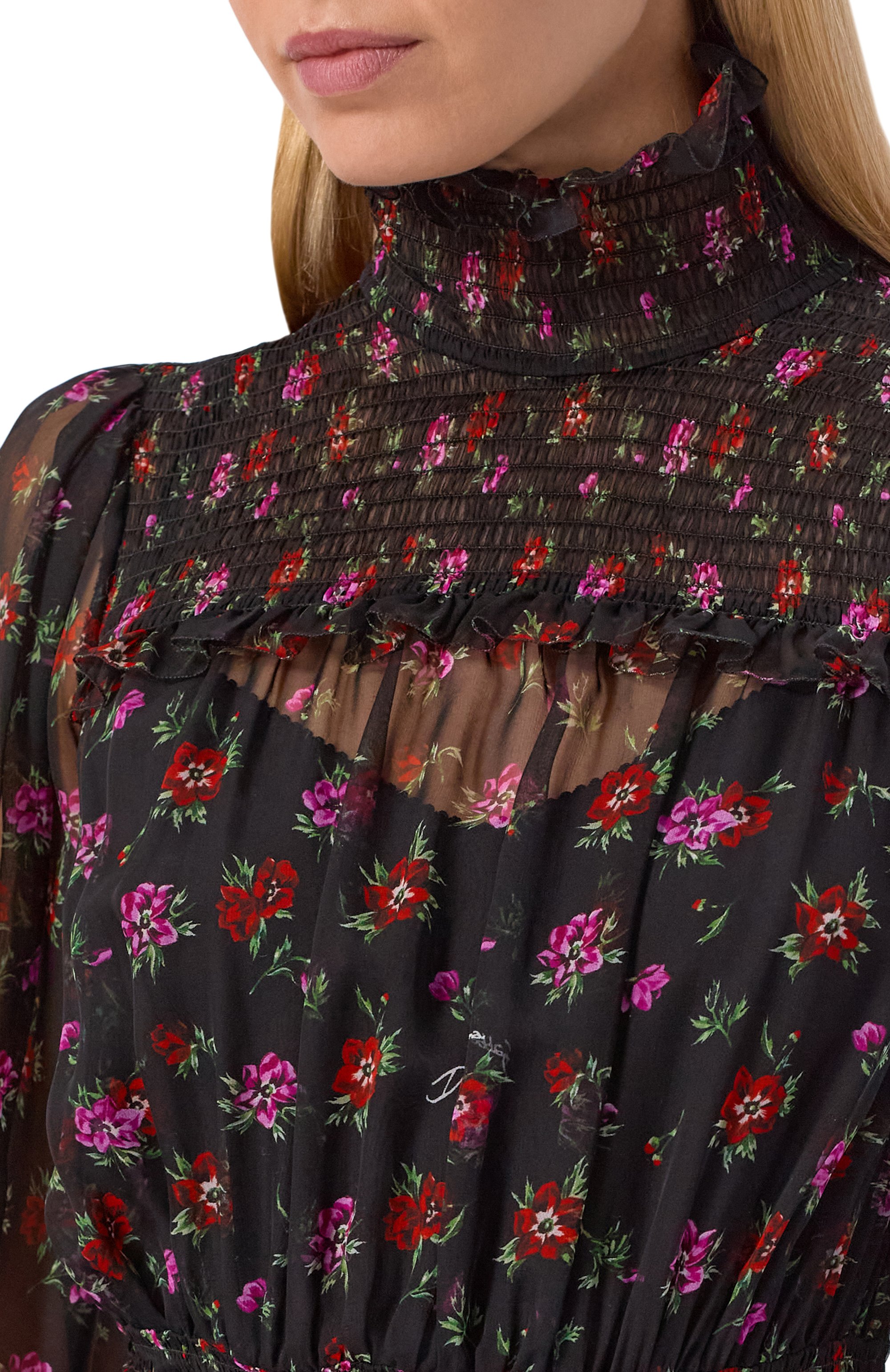 Шелковое платье DOLCE & GABBANA, арт. F6GADT/IS10U, фото 4