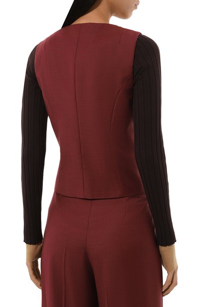 Шерстяной жилет LESYANEBO, арт. LN03H- 411_ZIG, фото 4