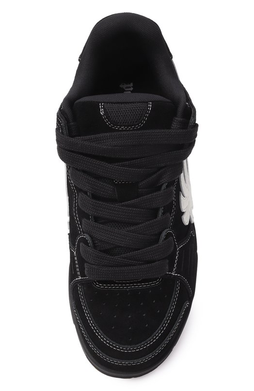 Замшевые кеды Venice Palm Angels PMIA101F25LEA003 Чёрный  PMIA101F25LEA003 Фото 6