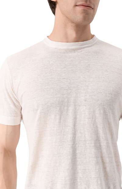 Льняная футболка CANALI, арт. T0869/MJ02244, фото 5