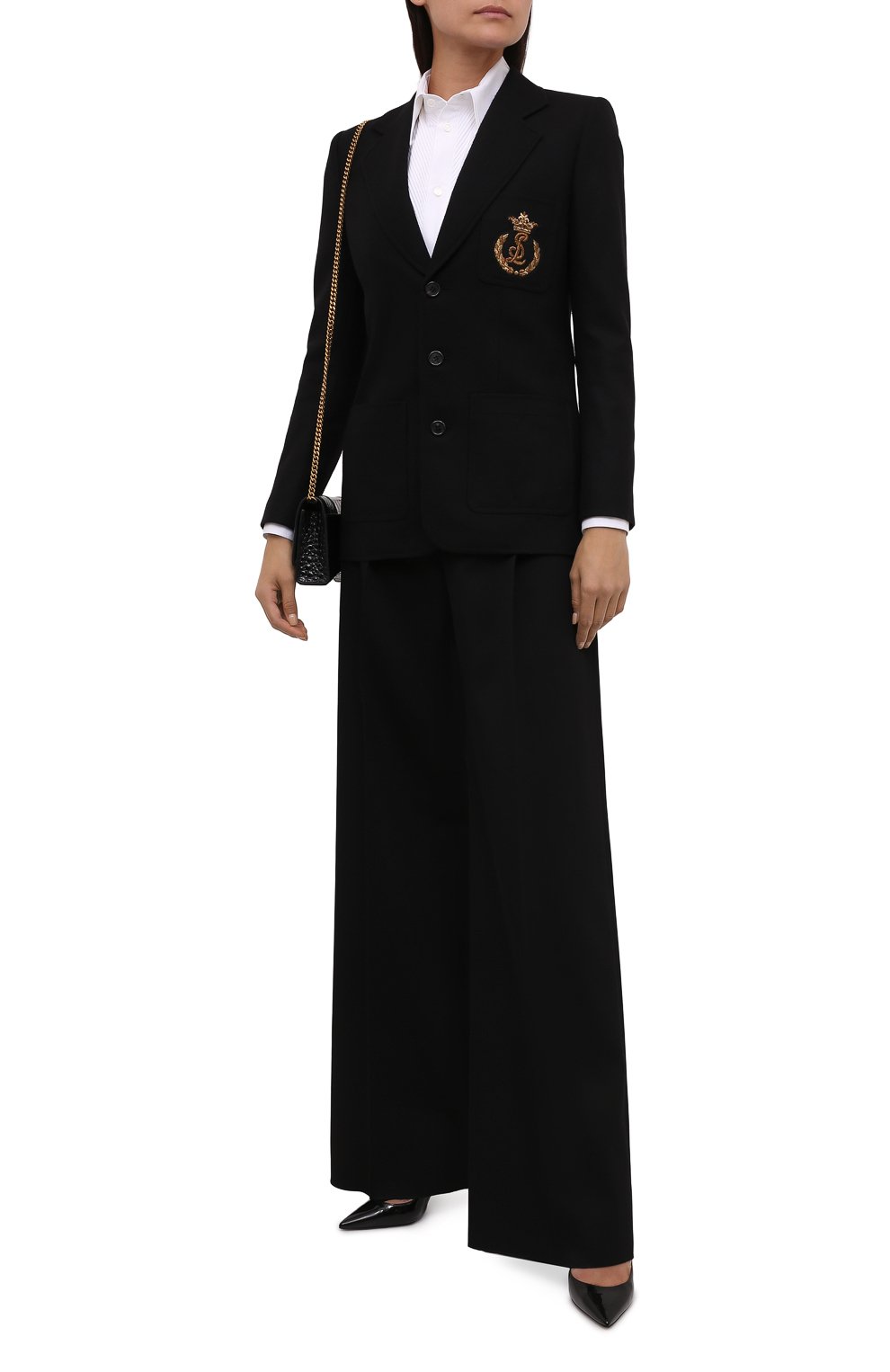 Шерстяной жакет SAINT LAURENT, арт. 669592/Y514F, фото 2