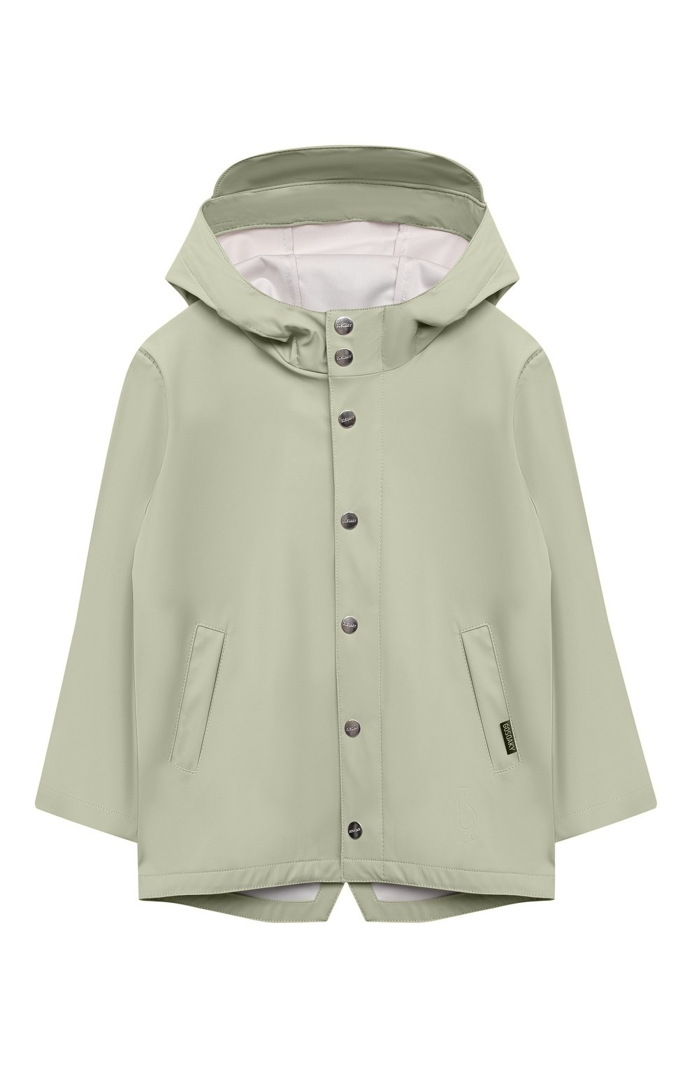 Дождевик с капюшоном GOSOAKY светло-зеленого цвета по цене 7695 руб., арт. 211.101.302/MICR0 PU, фото 1 Дождевик с капюшоном GOSOAKY, арт. 211.101.302/MICR0 PU, фото 1