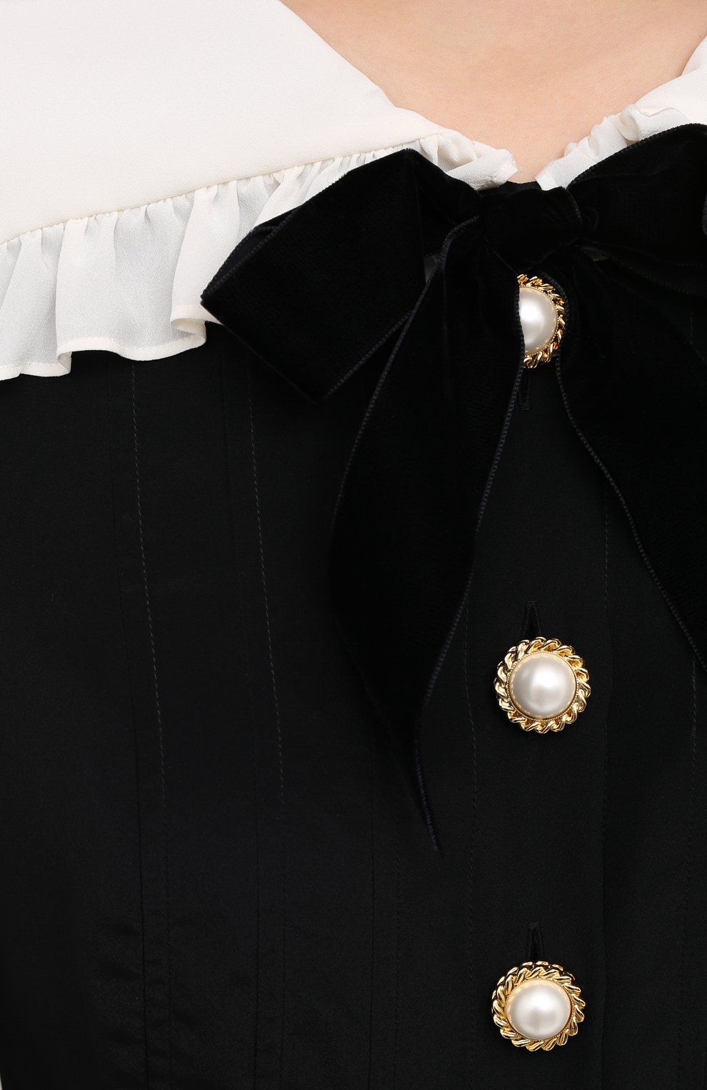 Шелковое платье ALESSANDRA RICH, арт. FAB2207-F3057, фото 5