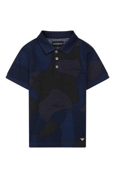 Хлопковое поло EMPORIO ARMANI, арт. 3G4FR9/1JRUZ, фото 1