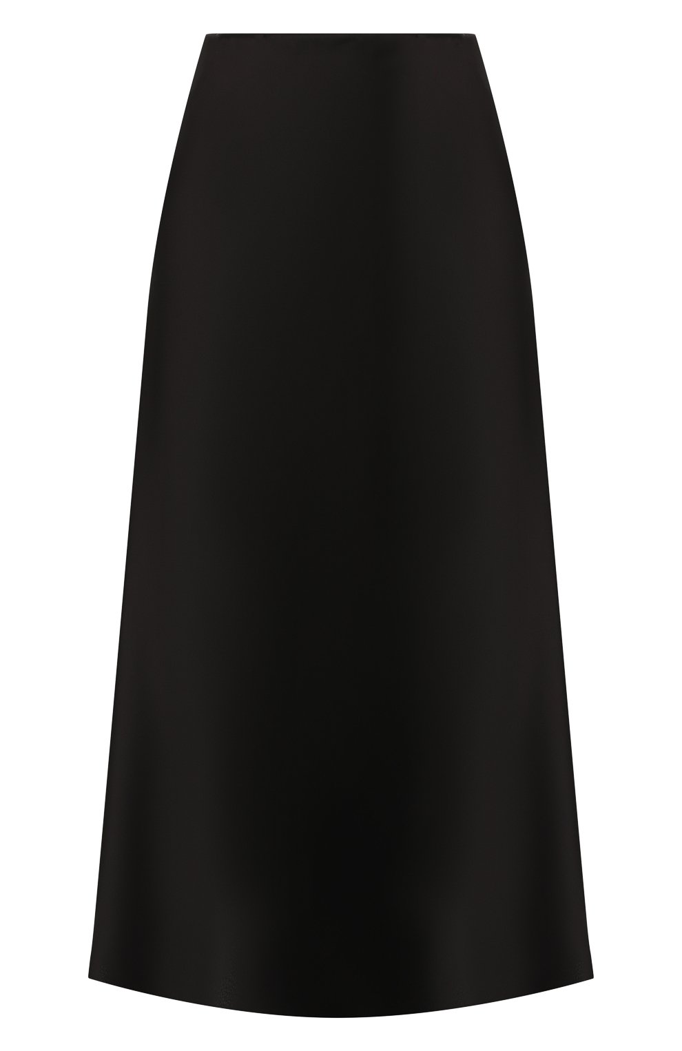 Юбка-миди NANUSHKA черного цвета по цене 57850 руб., арт. ZARINA_BLACK_SLIP SATIN, фото 1 Юбка-миди NANUSHKA, арт. ZARINA_BLACK_SLIP SATIN, фото 1