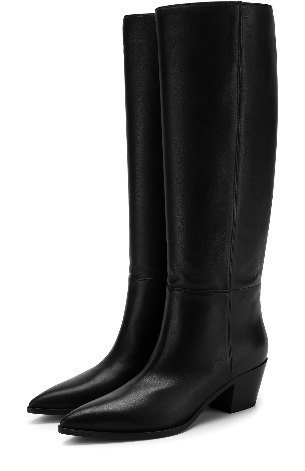 Кожаные сапоги daenerys на устойчивом каблуке GIANVITO ROSSI, арт. G80678.45CU0.PL0NER0, фото 1