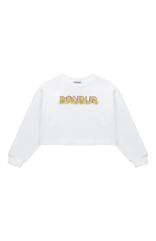 

Укороченный свитшот Dondup Kids, Белый