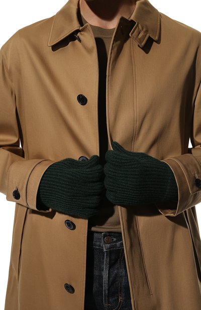 Кашемировые перчатки GIORGIO ARMANI, арт. 744141/1A200, фото 2