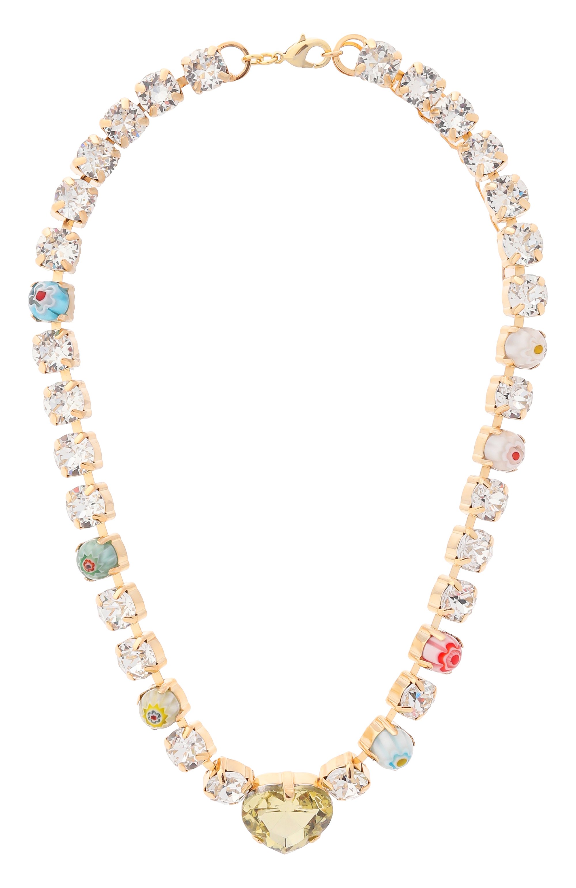 Колье ANTON HEUNIS разноцветного цвета по цене 31400 руб., арт. MLR1.08, фото 1 Колье ANTON HEUNIS, арт. MLR1.08, фото 1