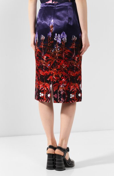 Юбка из смеси хлопка и вискозы DRIES VAN NOTEN, арт. 192-30815-8401, фото 4