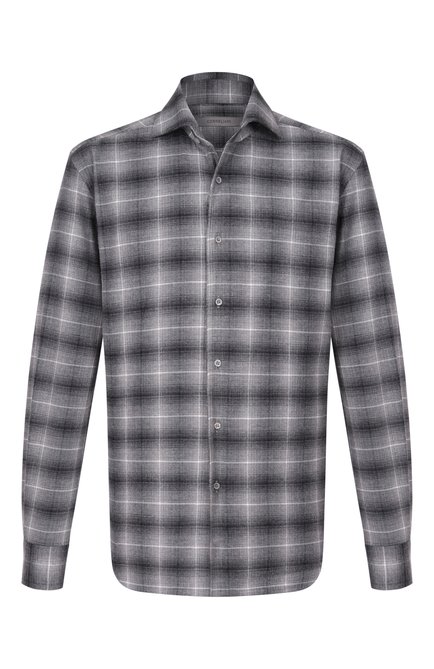 Мужская сорочка из хлопка и кашемира CORNELIANI, арт. 26P156-2611629