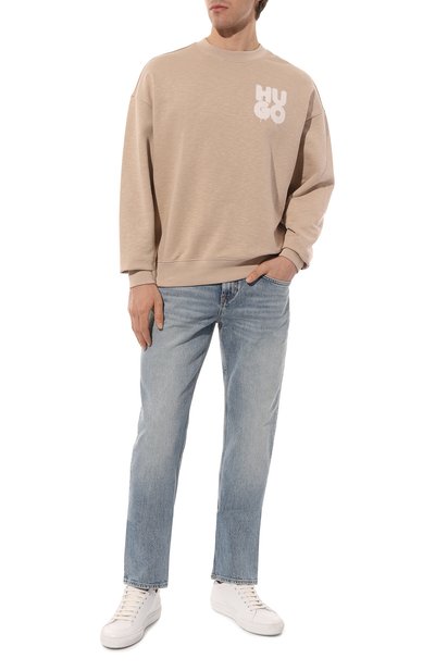 Хлопковый свитшот HUGO, арт. 50487526, фото 2