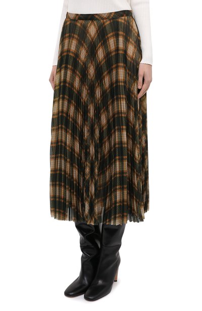 Плиссированная юбка DRIES VAN NOTEN, арт. 202-10830-1228, фото 4