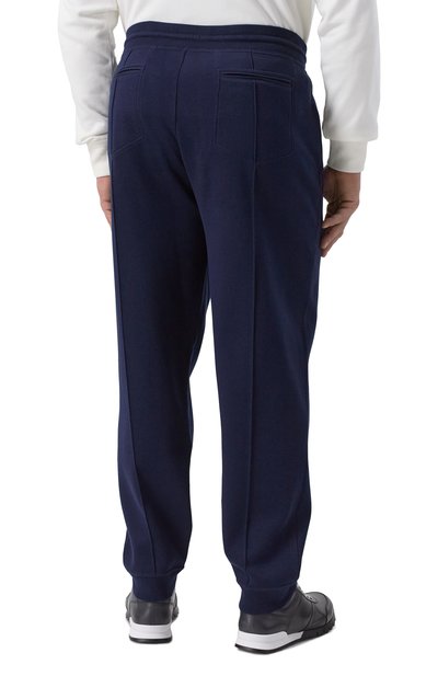 Джоггеры из хлопка и кашемира BRUNELLO CUCINELLI, арт. MM8313271W, фото 4