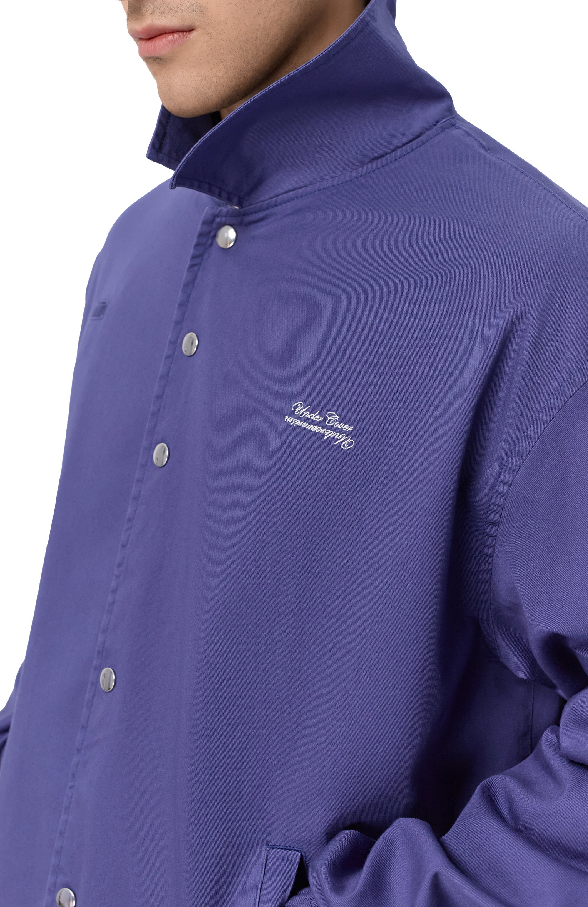 Хлопковая куртка-рубашка UNDERCOVER, арт. UP1F4204, фото 5