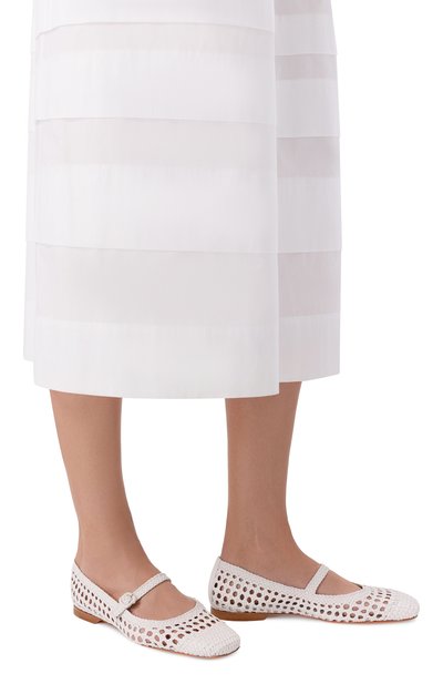 Женские кожаные балетки SANTONI, арт. WAMG72160HA1SARX