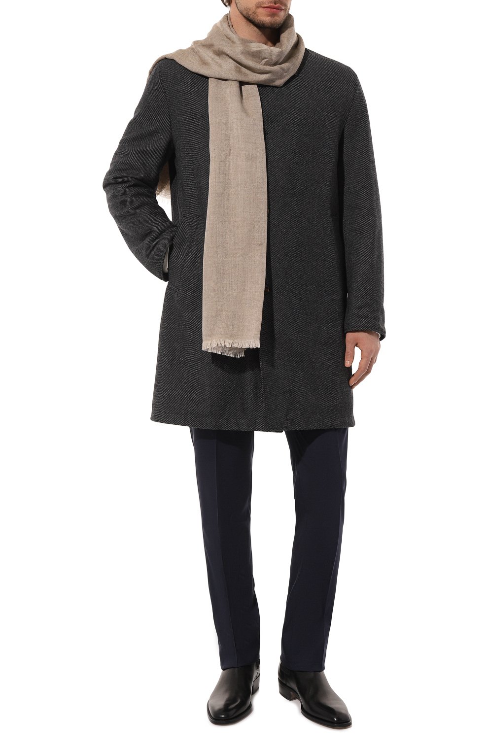 Шарф из кашемира и шелка ZILLI, арт. SCA004M0336001888, фото 2