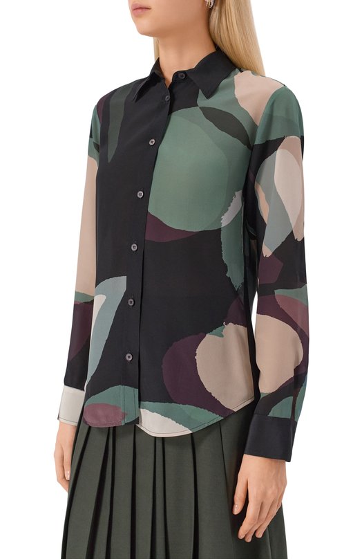 Шелковая рубашка Lorena Antoniazzi CA12A/5049 Разноцветный  CA12A/5049 Фото 3