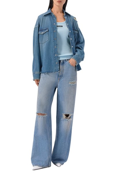 Джинсовая рубашка DOLCE & GABBANA, арт. F5S90D/G80Z6, фото 2