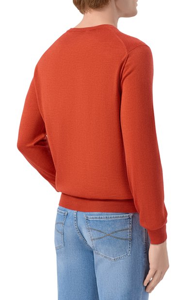 Джемпер из кашемира и шелка BRUNELLO CUCINELLI, арт. M2300100, фото 4
