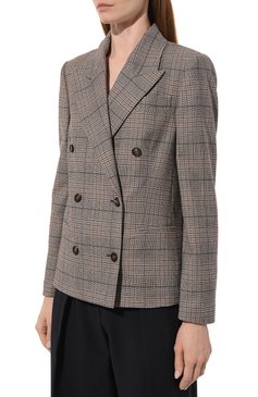 Жак�ет из шерсти и хлопка BRUNELLO CUCINELLI, арт. MD5372386P, фото 3