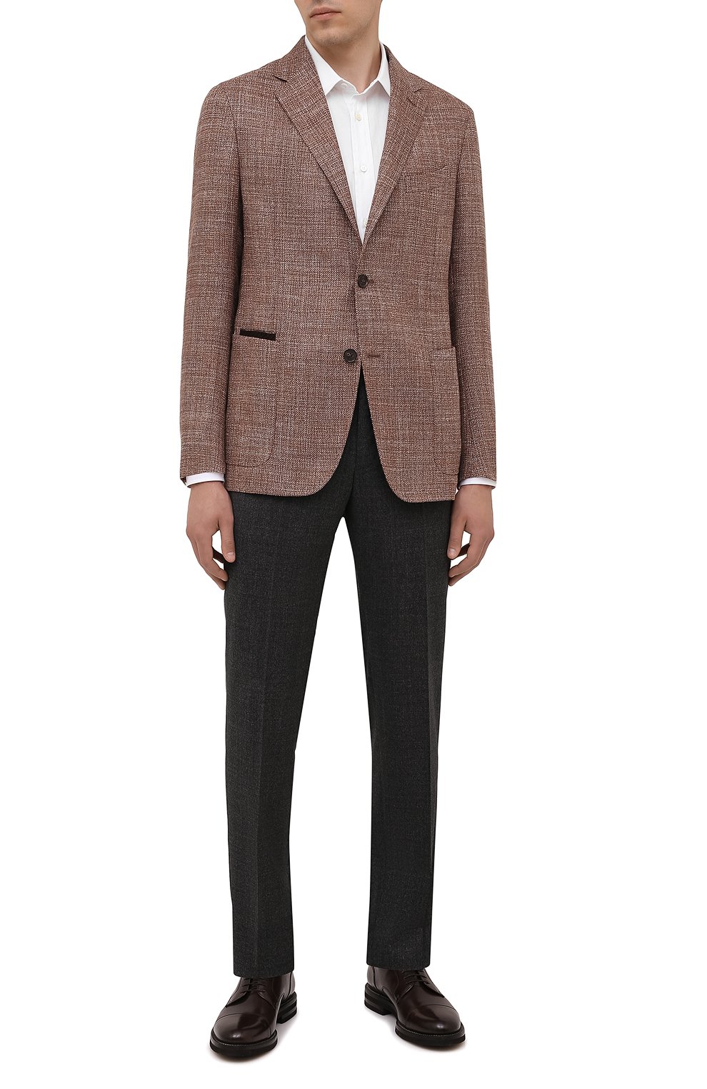 Шерстяные брюки ZEGNA, арт. 244F00/75TB12, фото 2