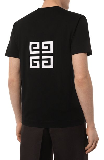 Хлопковая футболка GIVENCHY, арт. BM716B3Y6B, фото 4