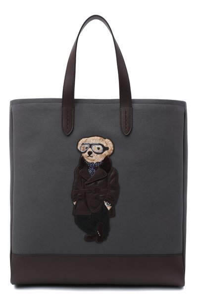 Текстильная сумка-тоут RALPH LAUREN, арт. 437824047, фото 1