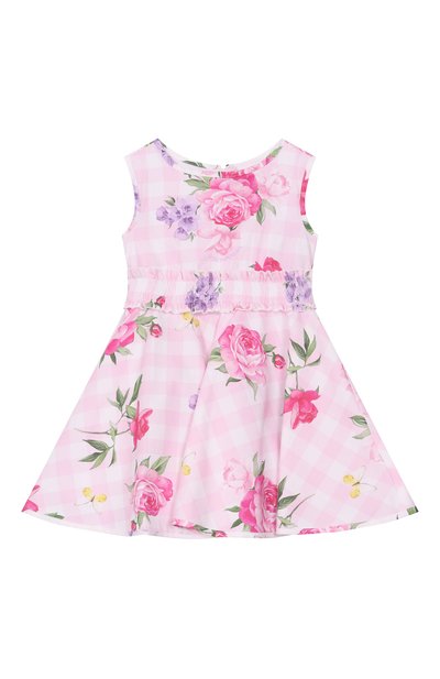 Хлопковое платье MONNALISA, арт. 11G908