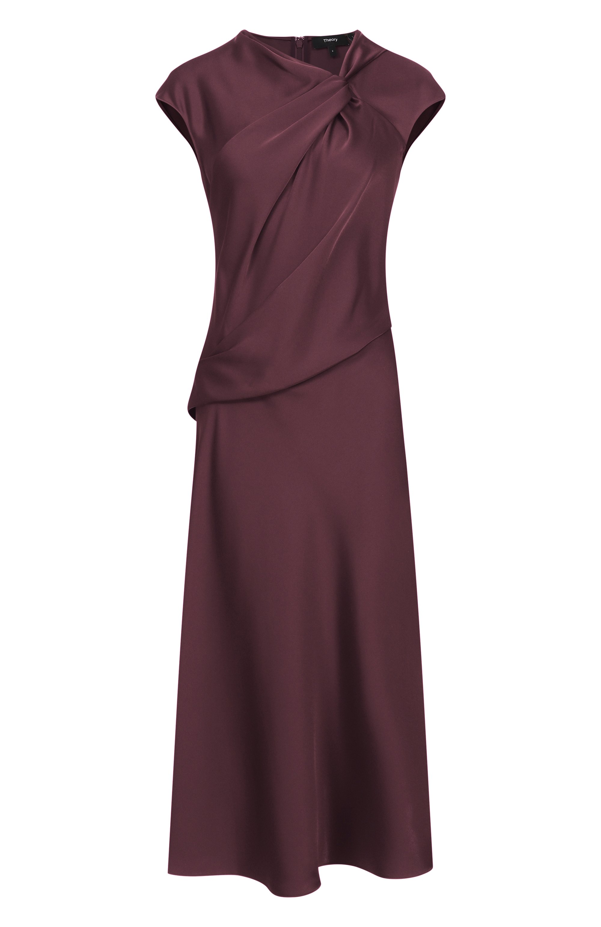 Атласное платье THEORY, арт. P1009607, фото 1