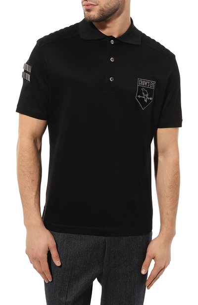 Хлопковое поло CROW’S EYE, арт. L.E. 1, фото 3