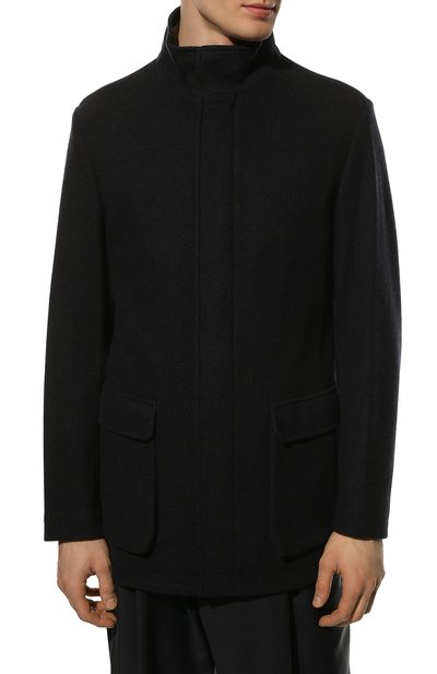 Кашемировая куртка LORO PIANA темно-синего цвета по цене 369500 руб., арт. FAL2231, фото 3 Кашемировая куртка LORO PIANA, арт. FAL2231, фото 3