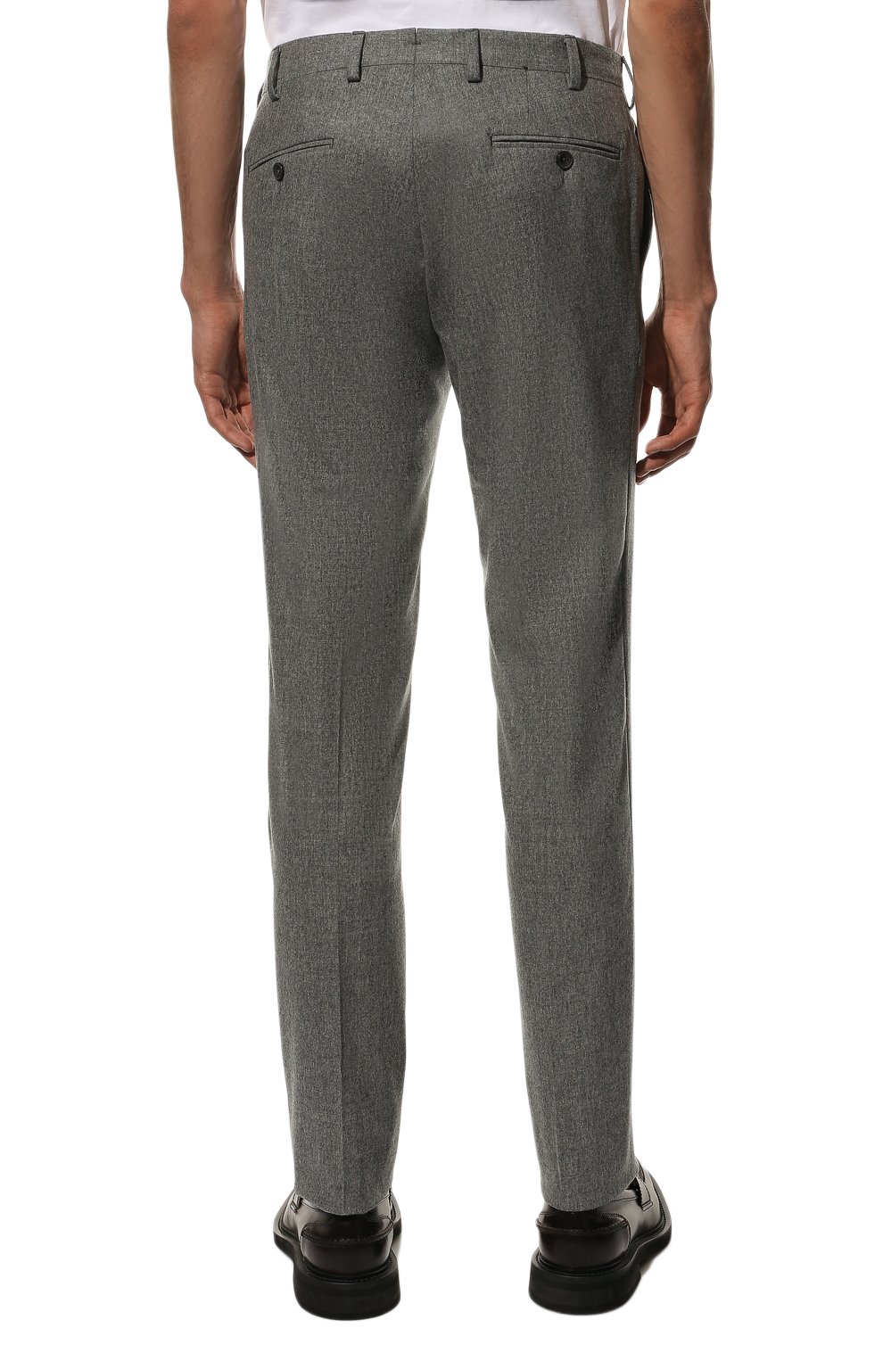 Брюки из шерсти и кашемира MARCO PESCAROLO, арт. SLIM80/ZIP/4629, фото 4