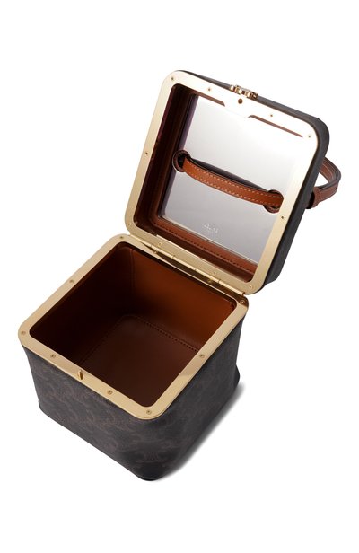 Сумка triomphe CELINE коричневого цвета по цене 454000 руб., арт. 12423/2L52, фото 5 Сумка triomphe CELINE, арт. 12423/2L52, фото 5