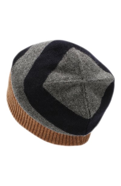 Шерстяная шапка MONCLER коричневого цвета по цене 15600 руб., арт. E2-091-99282-00-A9225, фото 2 Шерстяная шапка MONCLER, арт. E2-091-99282-00-A9225, фото 2