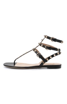Кожаные сандалии rockstud VALENTINO, арт. VW0S0812/V0D, фото 1