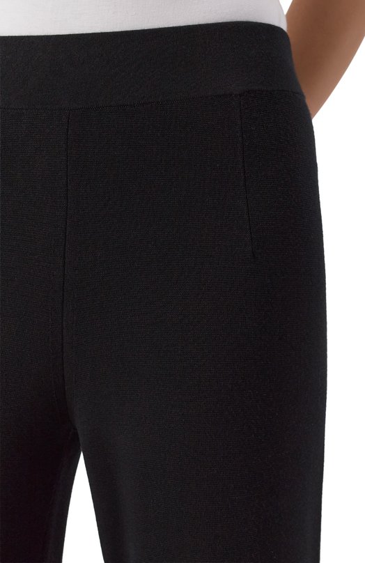 Брюки из вискозы Max Mara Studio MARZIA Чёрный  MARZIA Фото 5