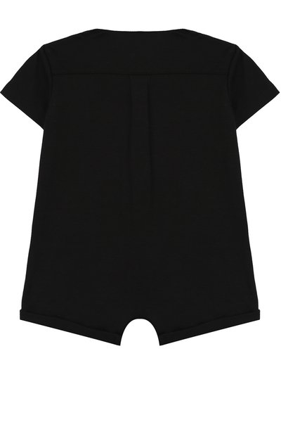 Хлопковый песочник с галстуком-бабочкой DOLCE & GABBANA, арт. L1J0H5/G7H0M, фото 2