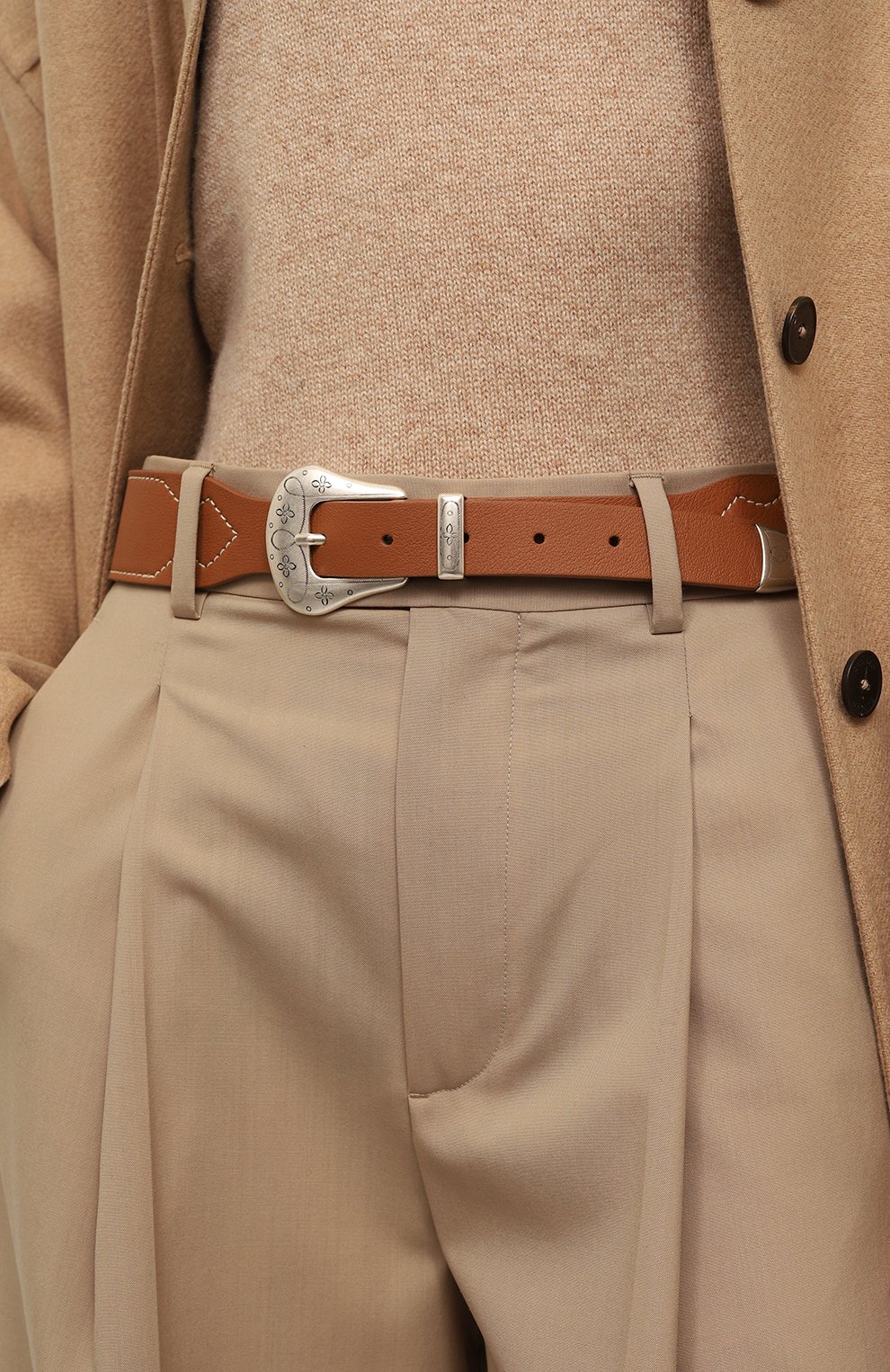 Кожаный ремень ELEVENTY, арт. I82CINI05 PEL0I050, фото 2