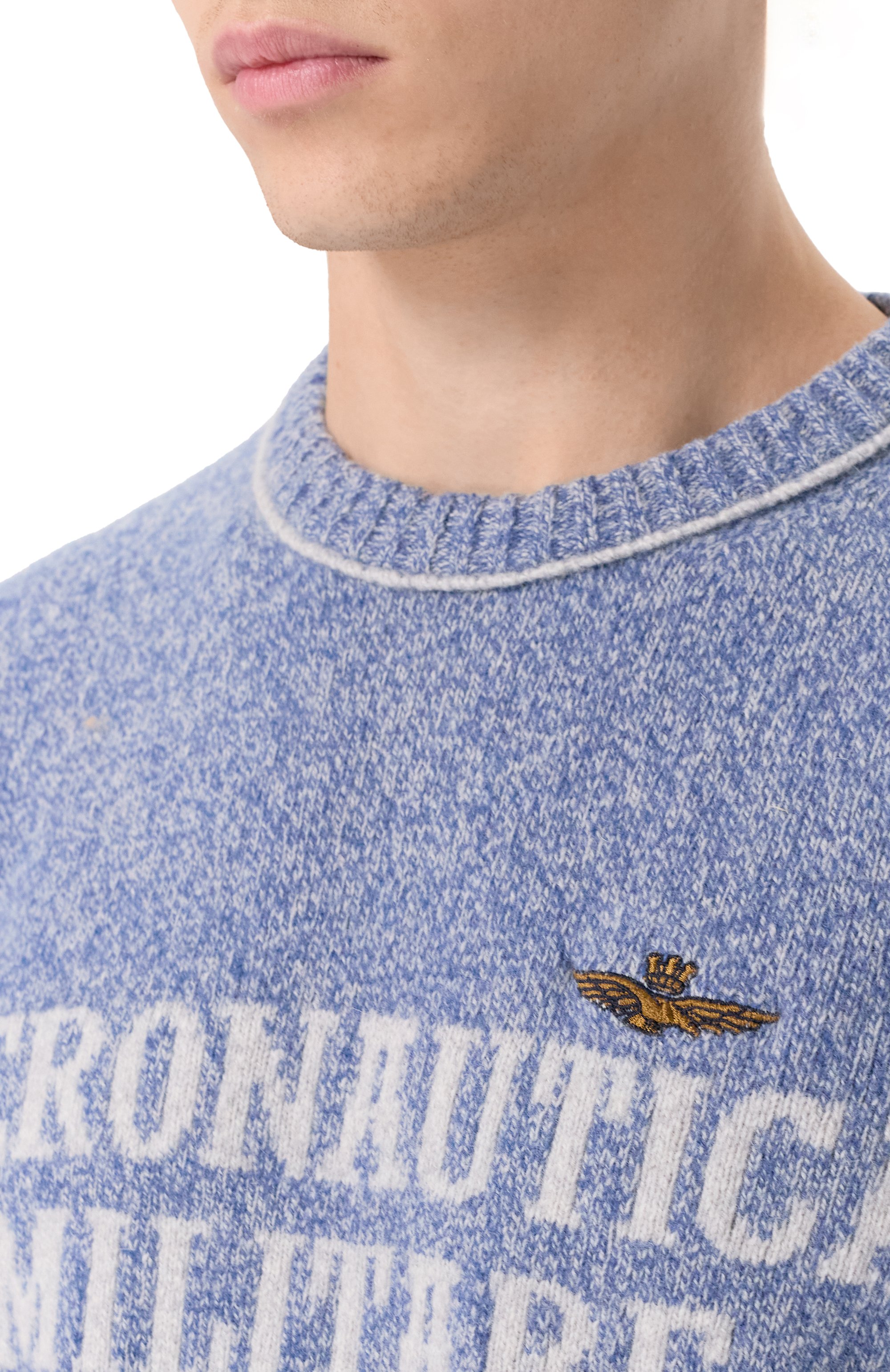 Шерстяной джемпер AERONAUTICA MILITARE, арт. MA1579UL00924, фото 5