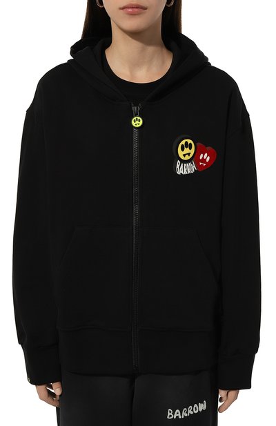 Хлопковая толстовка BARROW, арт. F4BWW0ZH091, фото 3