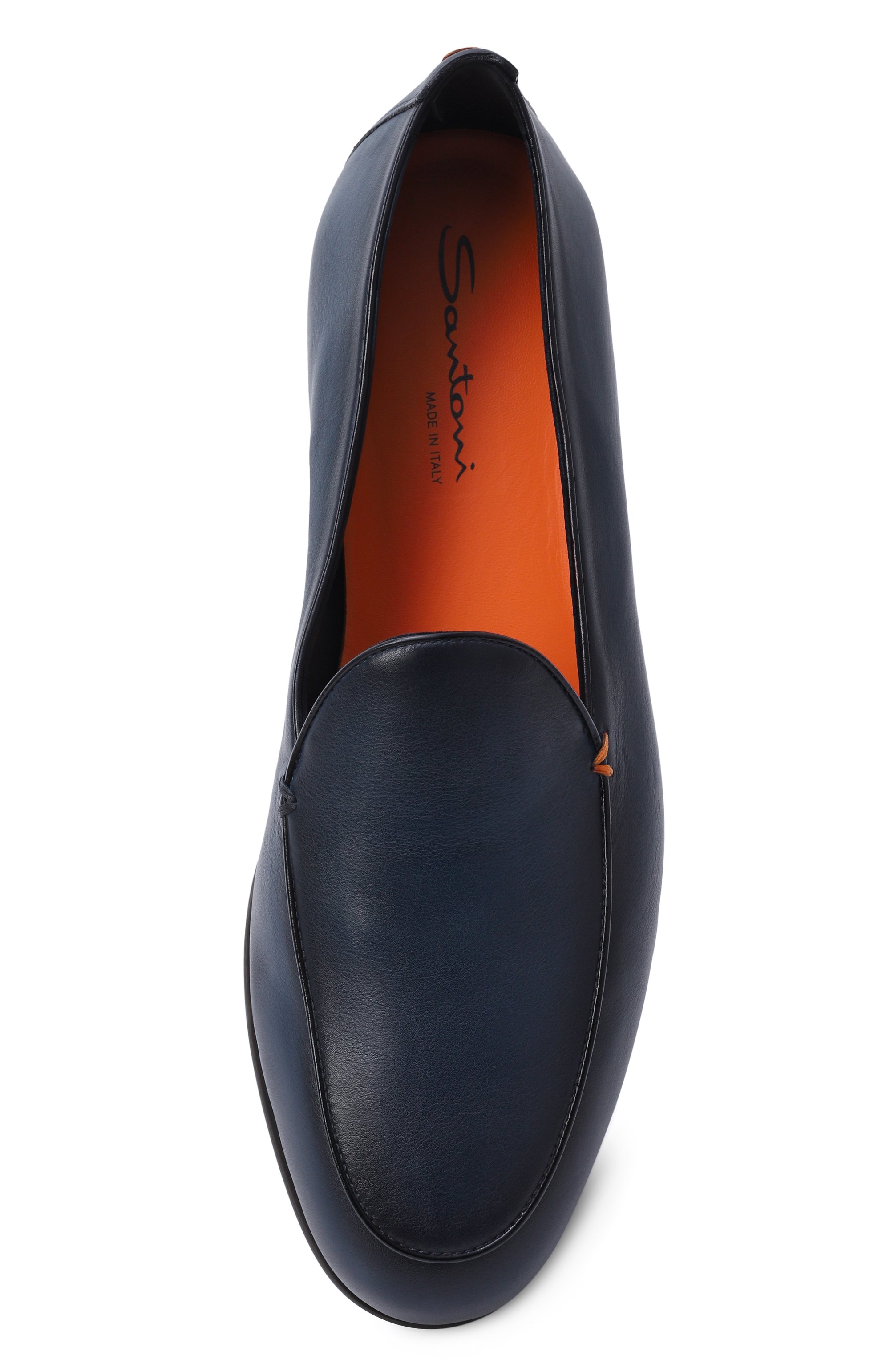 Кожаные лоферы vibe SANTONI, арт. MGEG19088SM0MMEM, фото 6