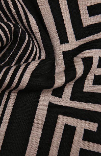 Шерстяной шарф BALMAIN, арт. XH1XG001/KB21, фото 3